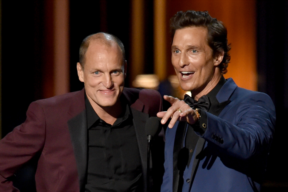 are matthew mcconaughey and woody harrelson brothers