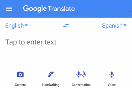 how to speak spanish google translate