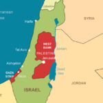 map of israel